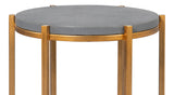 Sarreid Spence Side Table  Quiet Shade
