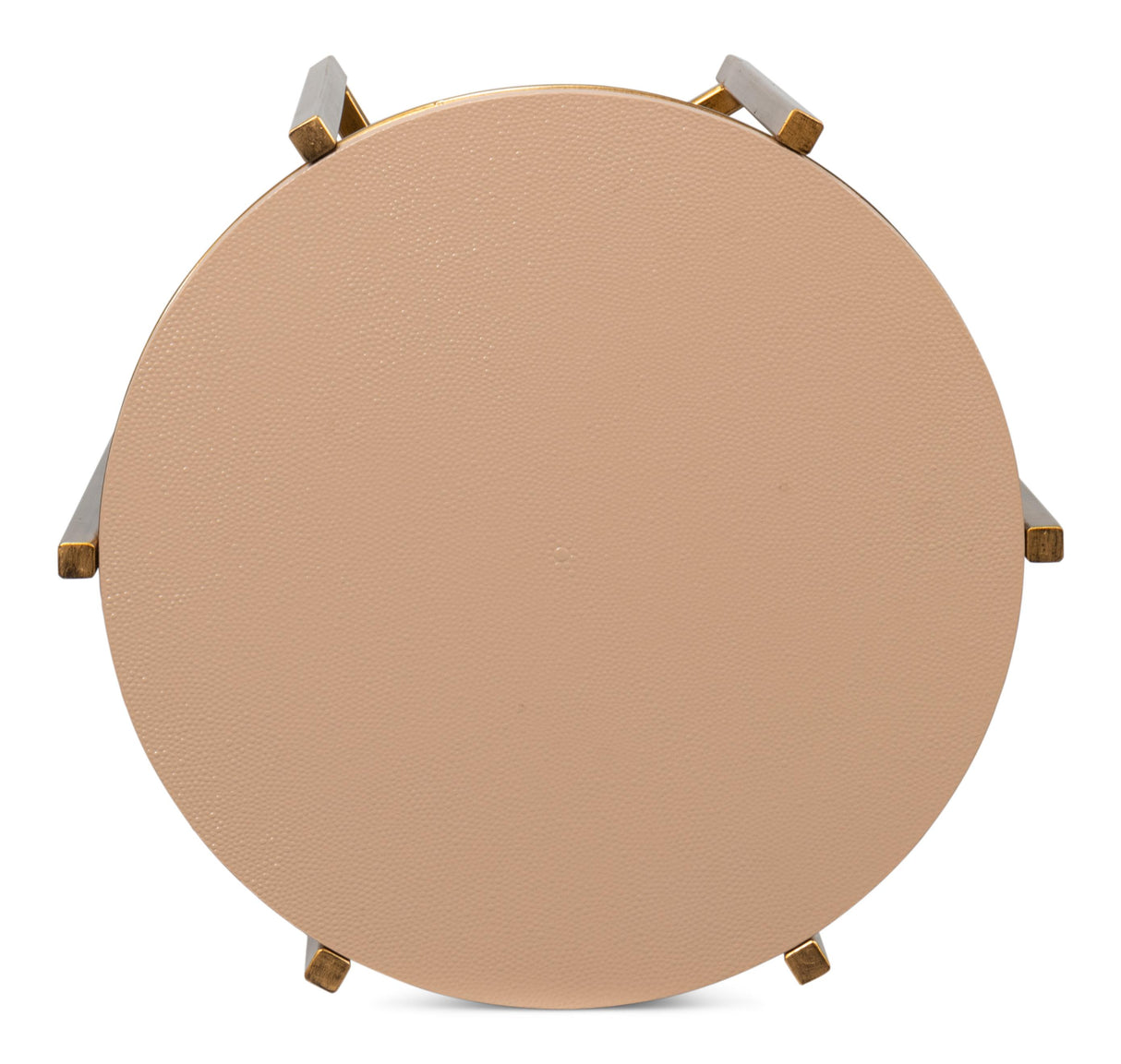 Sarreid Spence Side Table  Mushroom