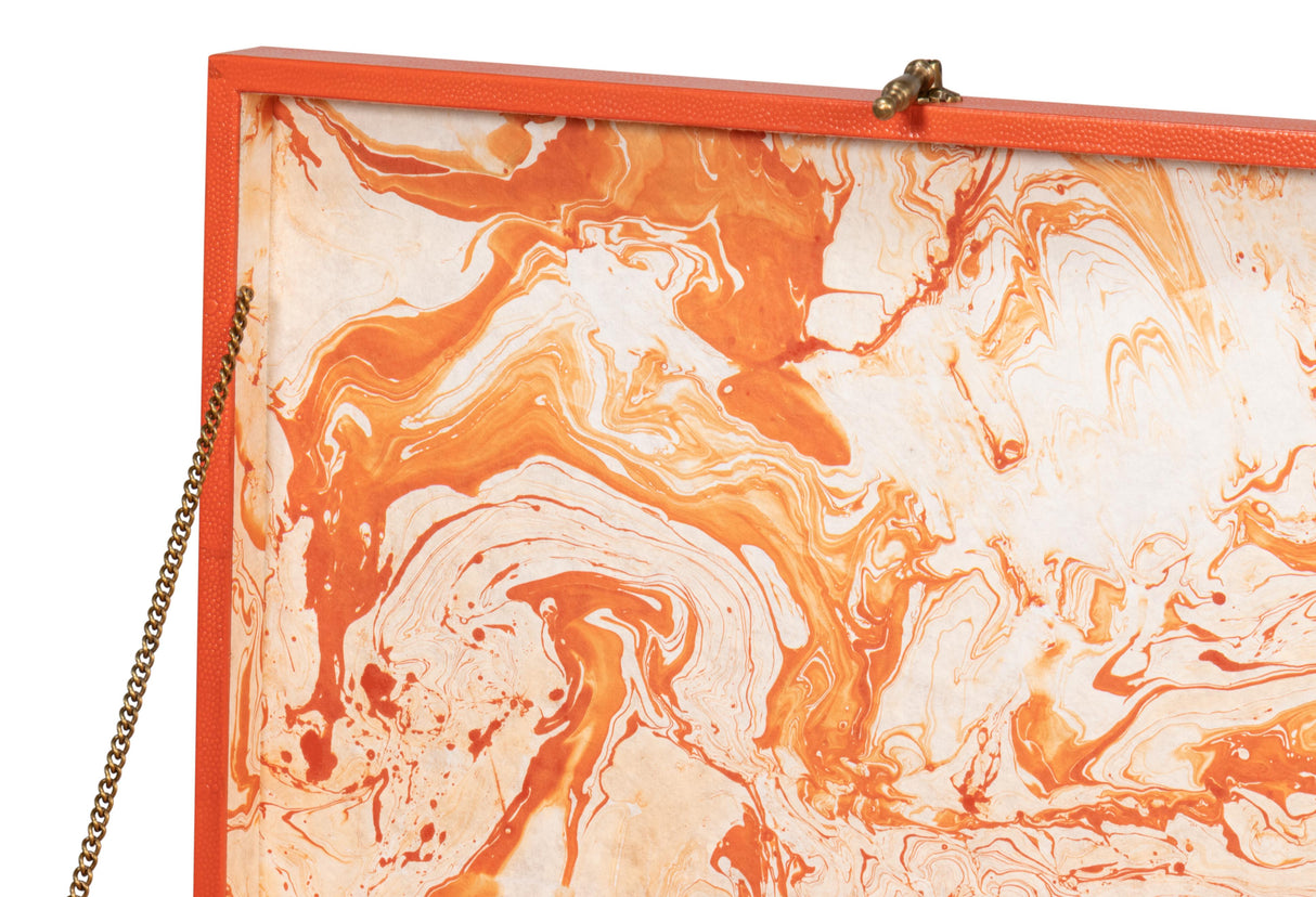Sarreid Cosmos Nesting Boxes S/3 Orangeade