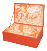 Sarreid Cosmos Nesting Boxes S/3 Orangeade