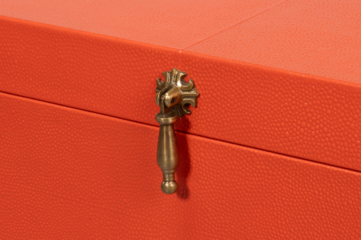 Sarreid Cosmos Nesting Boxes S/3 Orangeade