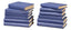 Sarreid Shagreen Books  Set Of 12  Marlin