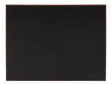 Sarreid Norton Leather Tray  Croco Leather  Tan