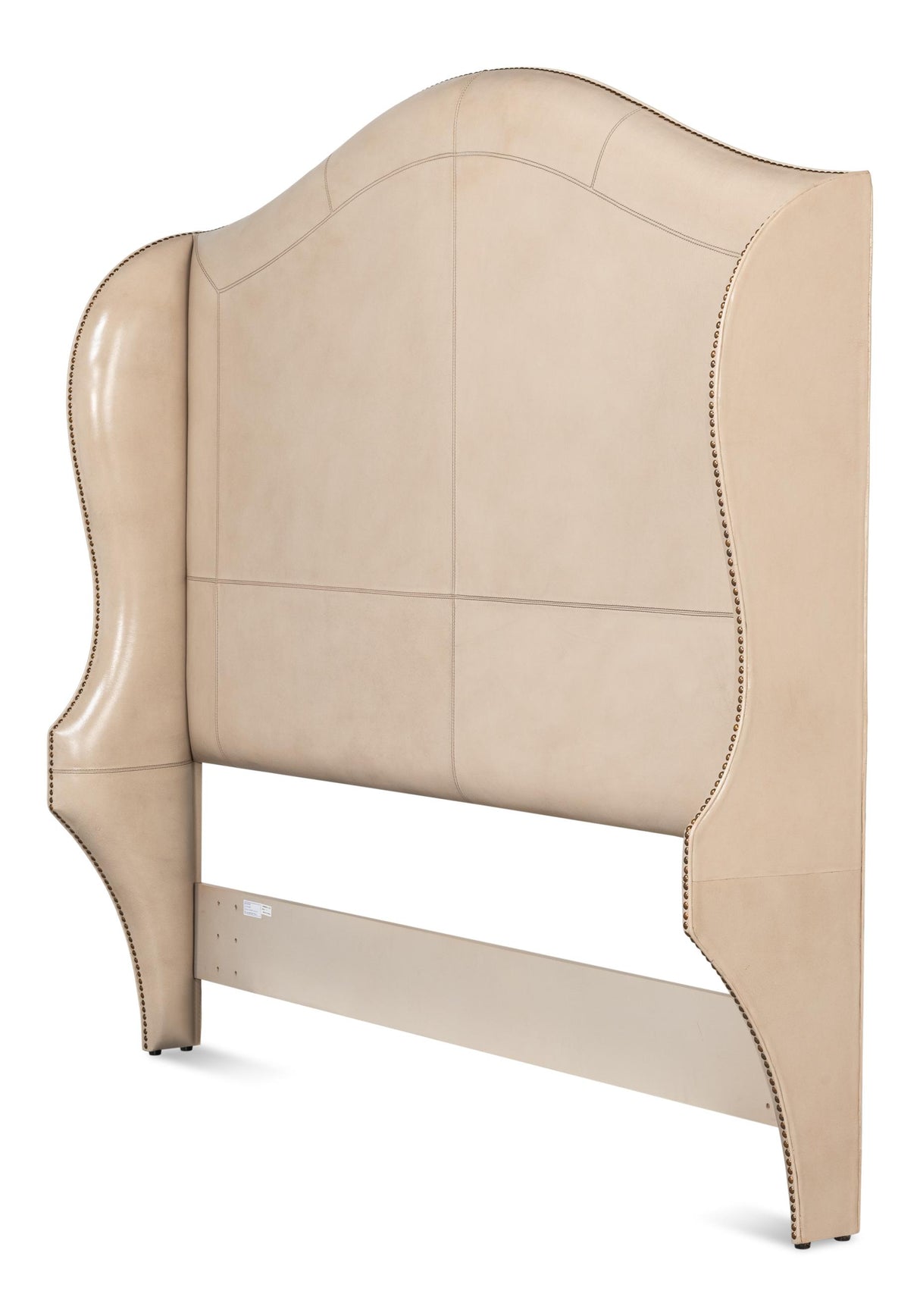 Sarreid Dowry Equestrian Headboard  Queen  Taupe