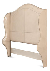 Sarreid Dowry Equestrian Headboard  Queen  Taupe