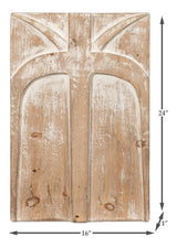 Sarreid Ringo Carved Panel