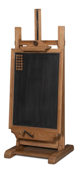 Sarreid Haagen Adjustable Blackboard Easel