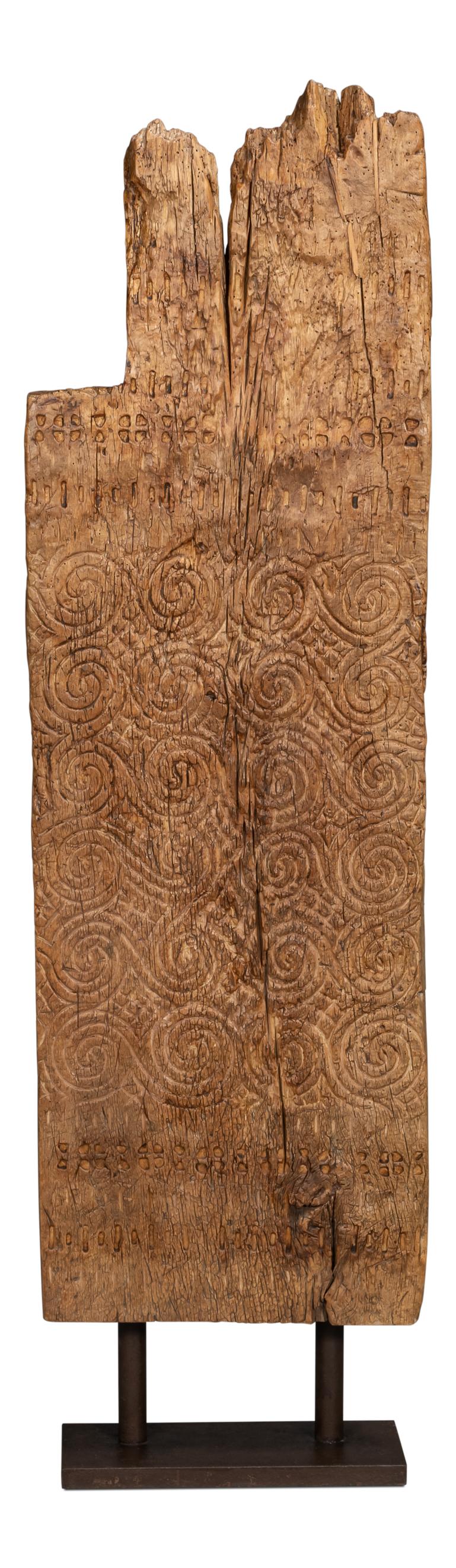 Sarreid O'kelly Wood Carved Panel