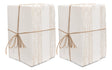 Sarreid Ledger White  Set Of 6