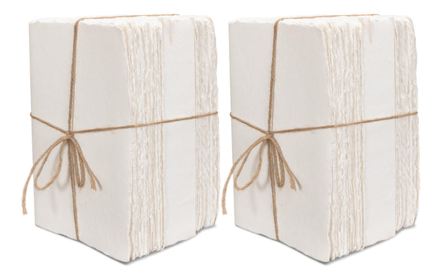 Sarreid Ledger White  Set Of 6
