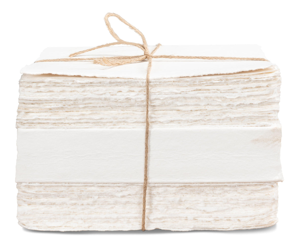 Sarreid Ledger White  Set Of 6
