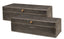 Sarreid Gatsburg  Shagreen Box  Ant.Grey S/2