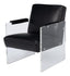 Sarreid Holloway Armchair  Onyx Black