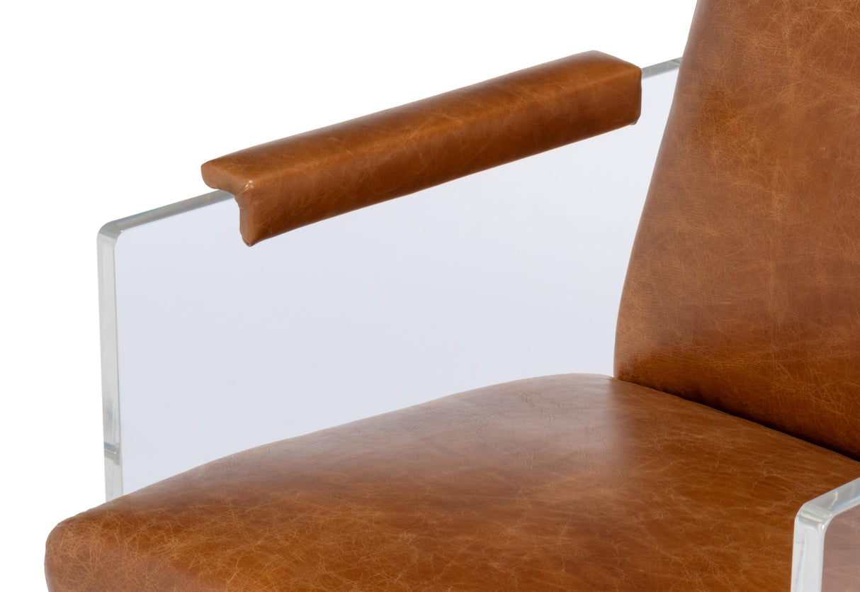 Sarreid Holloway Armchair  Cuba Brown