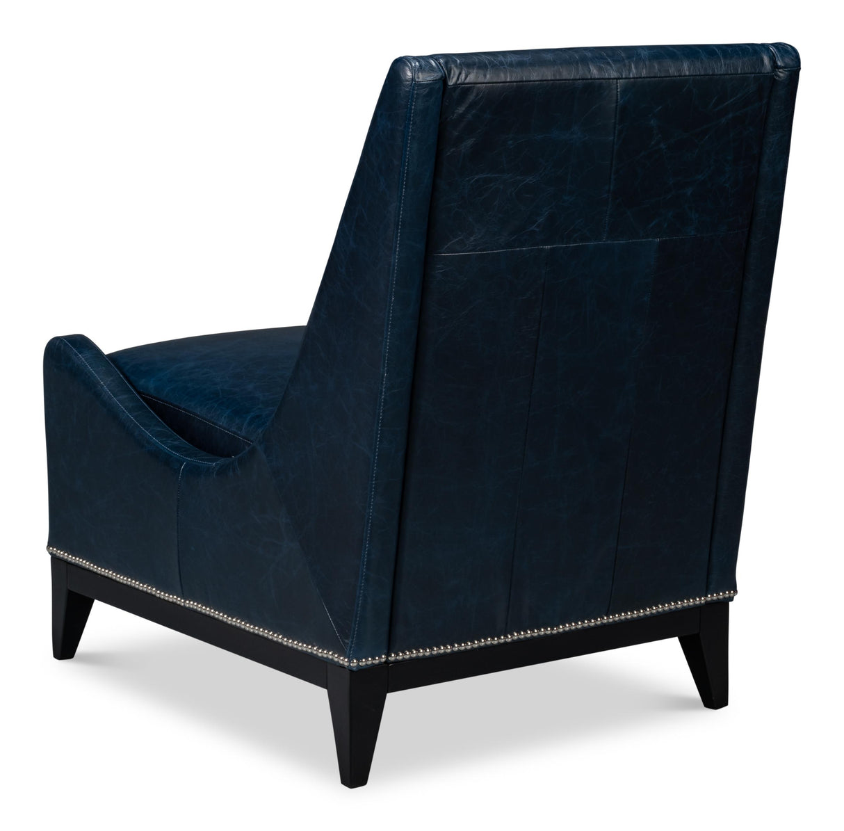 Sarreid Brandy Accent Chair  Chateau Blue