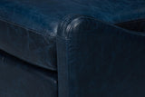 Sarreid Brandy Accent Chair  Chateau Blue