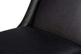 Sarreid Brandy Accent Chair  Onyx Black