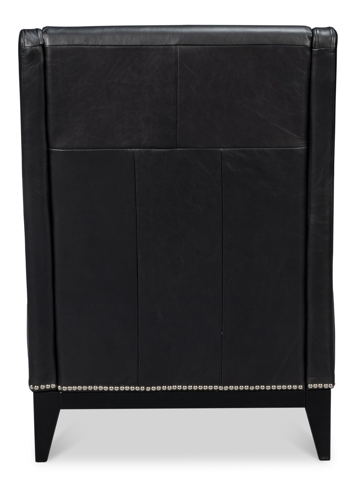 Sarreid Brandy Accent Chair  Onyx Black