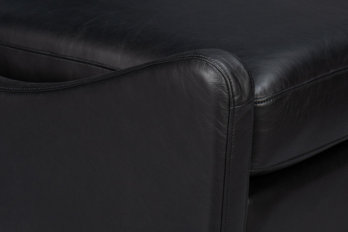 Sarreid Brandy Accent Chair  Onyx Black