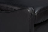 Sarreid Brandy Accent Chair  Onyx Black