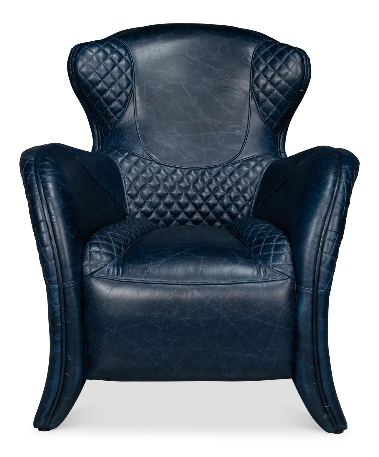 Sarreid Hera Arm Chair  Chateau Blue