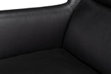 Sarreid Elite Wing Lounge Chair  Onyx Black