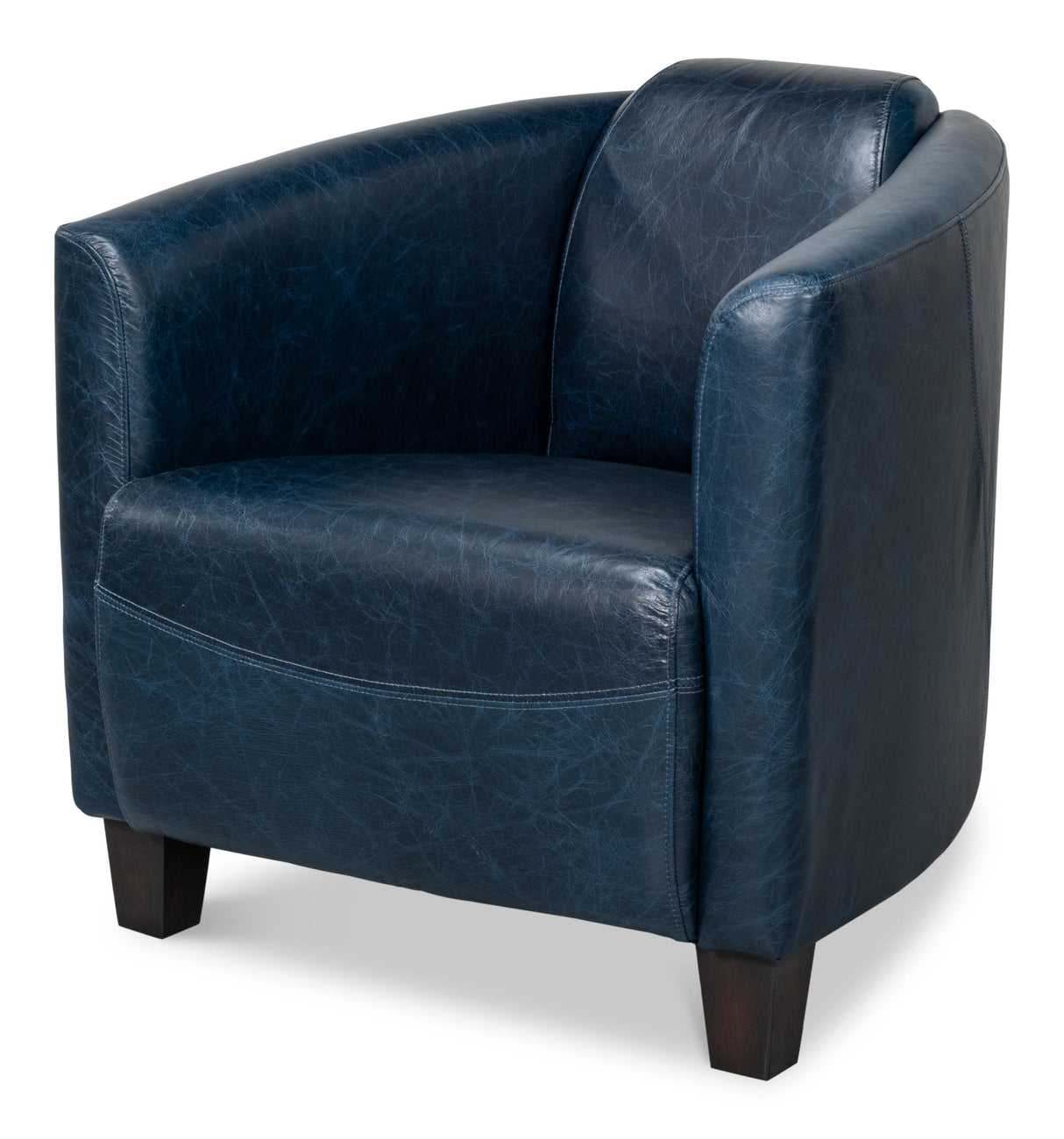 Sarreid Mandy Arm Chair  Chateau Blue