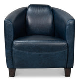 Sarreid Mandy Arm Chair  Chateau Blue