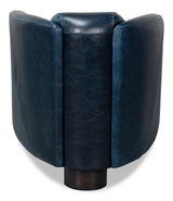 Sarreid Mandy Arm Chair  Chateau Blue