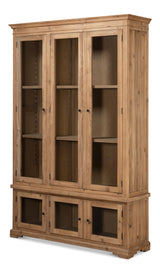 Sarreid Tanner Bookcase  Natural