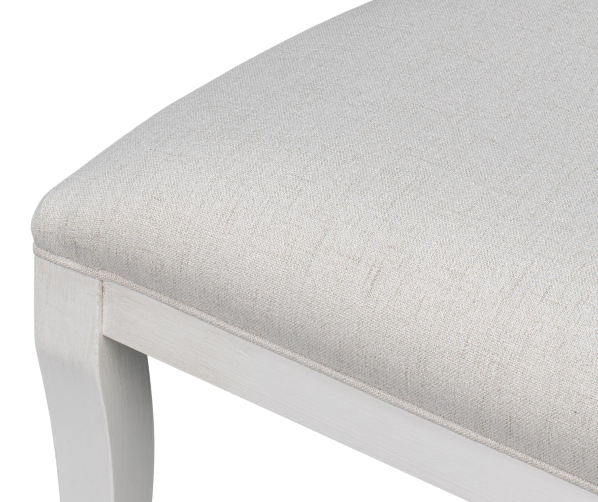 Sarreid Trophy Elegant Side Chair  Cream