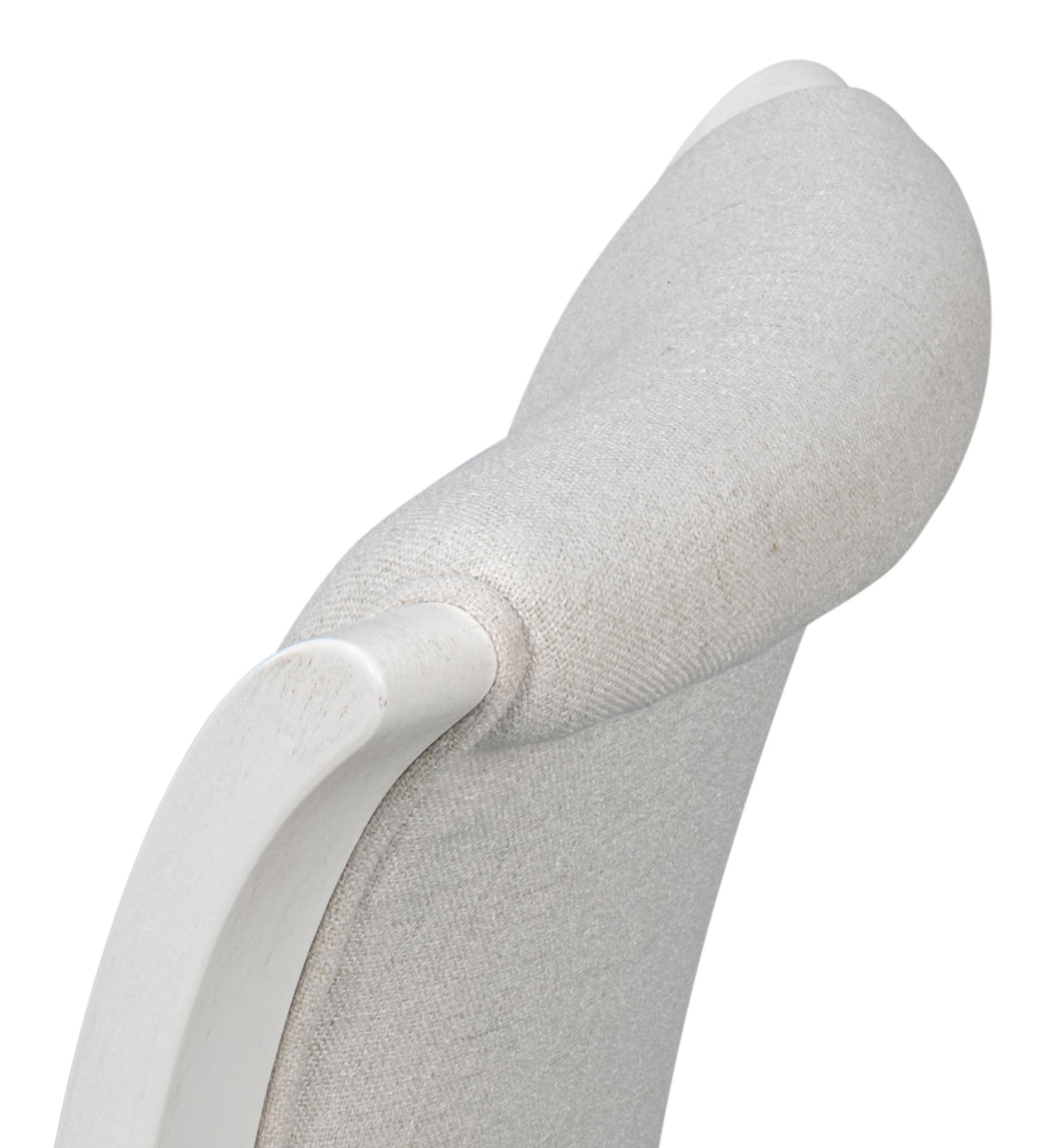 Sarreid Trophy Elegant Side Chair  Cream