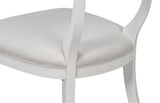Sarreid Trophy Elegant Side Chair  Cream