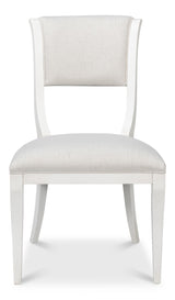 Sarreid Trophy Elegant Side Chair  Cream