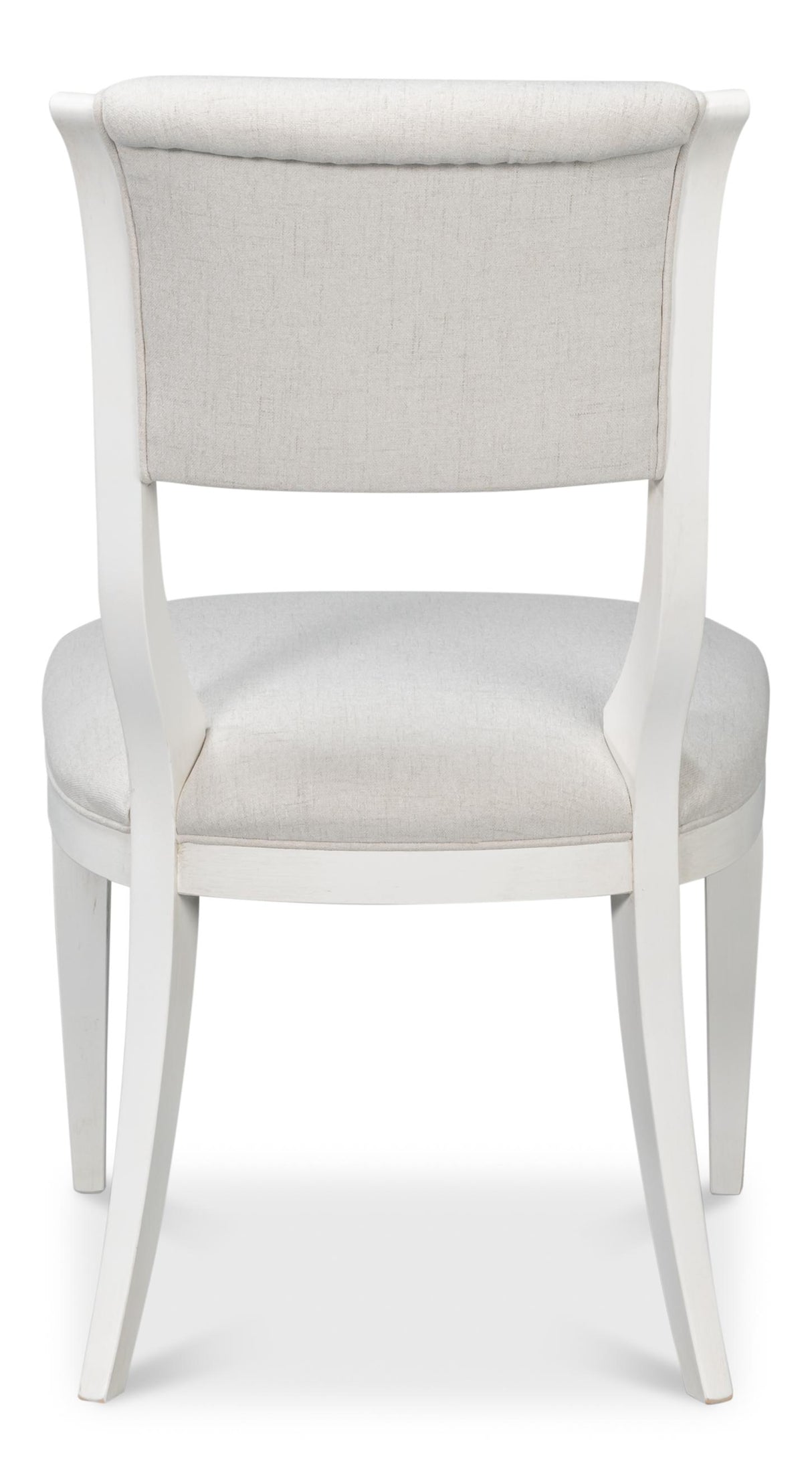 Sarreid Trophy Elegant Side Chair  Cream