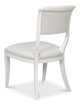 Sarreid Trophy Elegant Side Chair  Cream