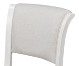 Sarreid Trophy Elegant Side Chair  Cream