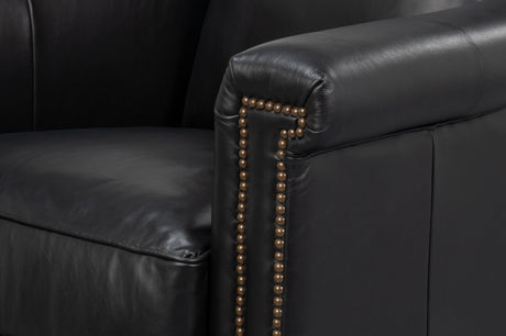 Sarreid Vandike Arm Chair  Onyx Black