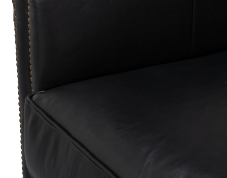 Sarreid Vandike Arm Chair  Onyx Black