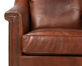 Sarreid Vandike Arm Chair  Newark Brown