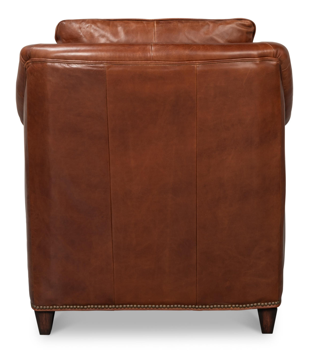 Sarreid Vandike Arm Chair  Newark Brown