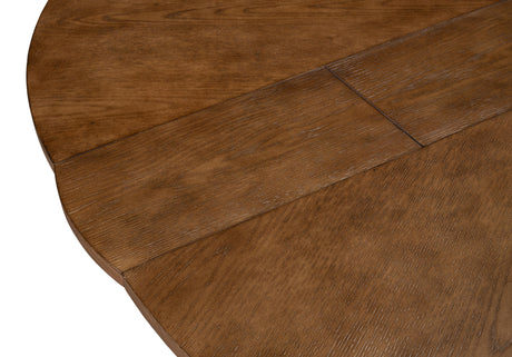 Sarreid Casual Jupe Dining Table Light Mink Lg