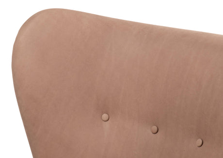 Sarreid Lombard Wing Chair Greece Grey Leather