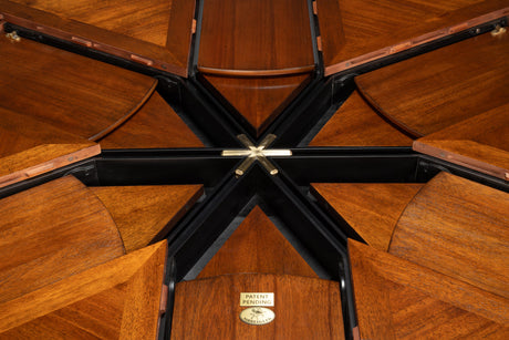 Sarreid Walnut Jupe Dining Table  Large