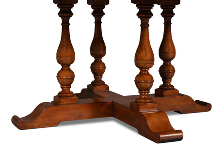 Sarreid Walnut Jupe Dining Table  Large