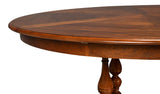 Sarreid Walnut Jupe Dining Table  Large