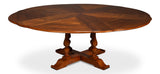 Sarreid Walnut Jupe Dining Table  Large