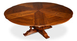 Sarreid Walnut Jupe Dining Table  Large