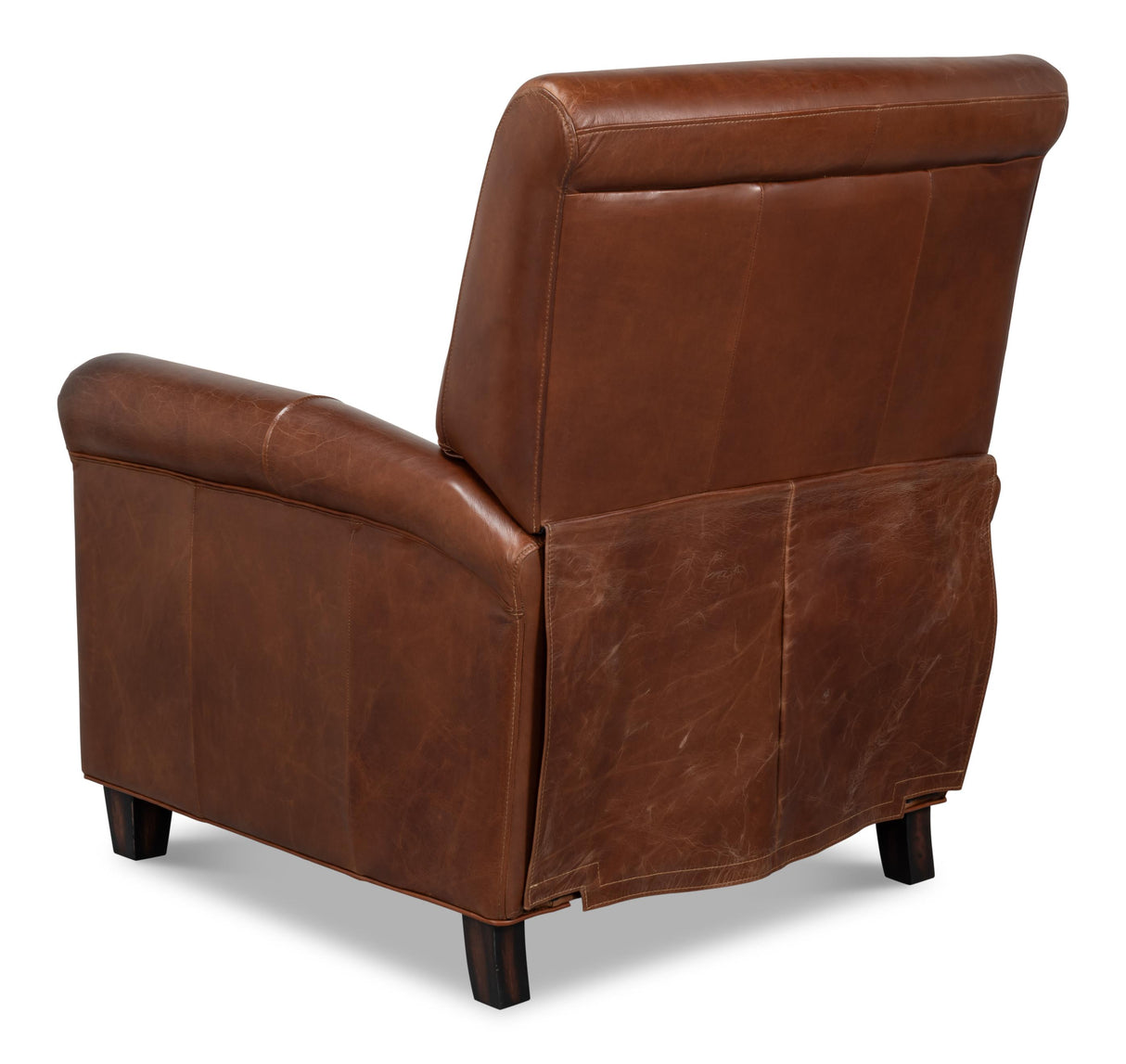 Sarreid Recliner Chair Newark Brown