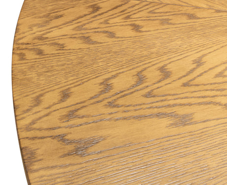 Sarreid Tower Jupe Dining Table  Med Heather Gry